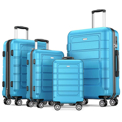 Expandable ShowKoo Suitcase - Durable & TSA Lock