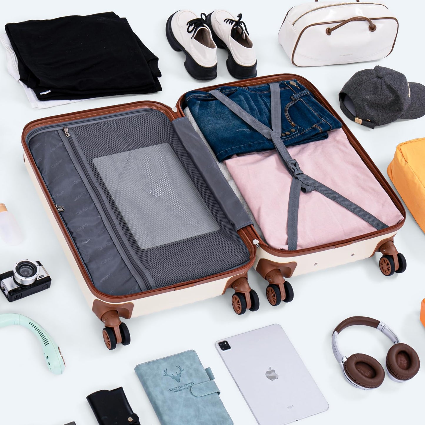 TravelPro 5-Piece Spinner Luggage Set