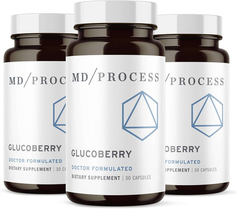MD Process GlucoBerry Maqui Berry Extract with Chromium Picolinate for Blood Health Support - with Biotin and Gymnema Sylvestre - Doctor Formulated - 30 Capsules - Premium Health Care from Brand: MD Process - Just $94.99! Shop now at Handbags Specialist Headquarter