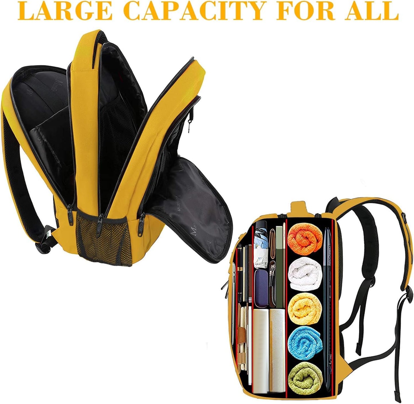 MATEIN SleekGuard Laptop Backpack with USB Port