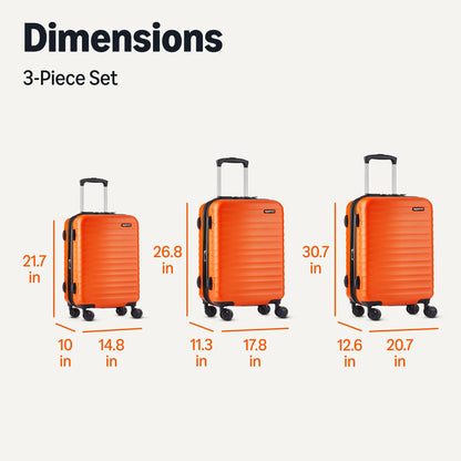 Rose Gold Hardside Carry-On