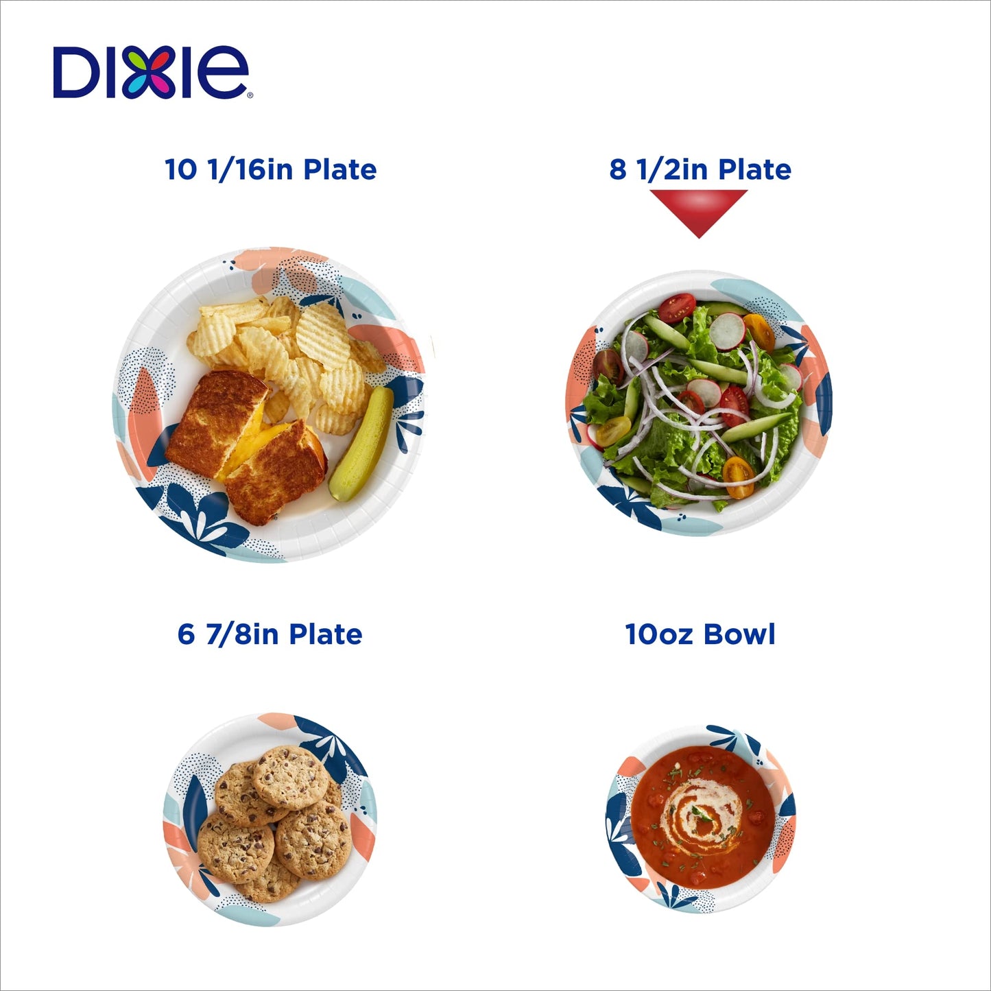 Durable Dixie 8.5 Plates: Strong, Safe & Soak-Proof