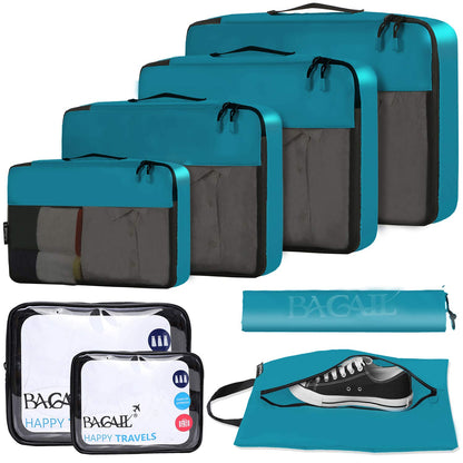 BAGAIL Travel Cubes: 8/9 Set Packing Organizers