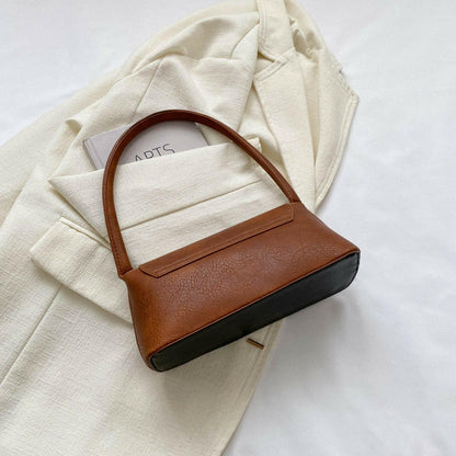 PU Leather Shoulder Bag.