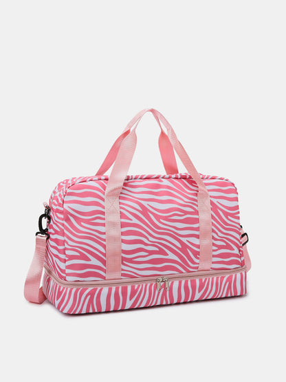 Oxford Cloth Leopard Travel Bag - Premium Luggage Travel Bags from Trendsi - Just $32.99! Shop now at Handbags Specialist Headquarter