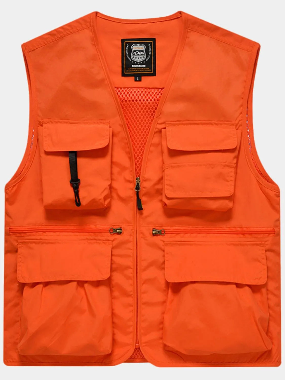 Men's Plus Size Zip Up Vest - Premium  from Trendsi - Just $46.12! Shop now at Handbags Specialist Headquarter
