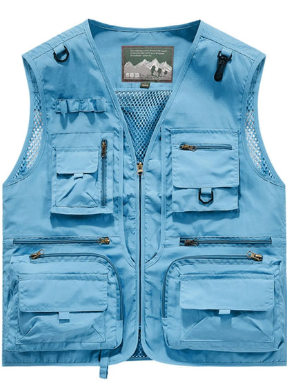 Men's Full Size Zip Up Vest with Pockets Plus Size - Premium  from Trendsi - Just $45.86! Shop now at Handbags Specialist Headquarter