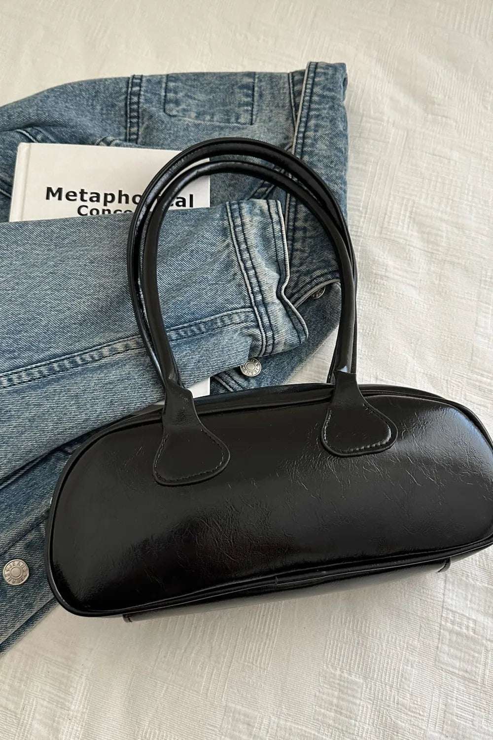 PU Leather Shoulder Bag - Premium Crossbody Bag from Trendsi - Just $18.99! Shop now at Handbags Specialist Headquarter