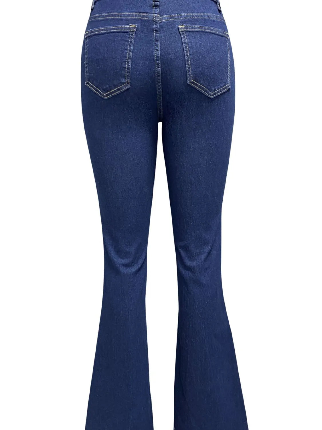 Flare Jeans with Pockets - Premium Women / Jeans & Denim from Trendsi - Just $35.10! Shop now at Handbags Specialist Headquarter
