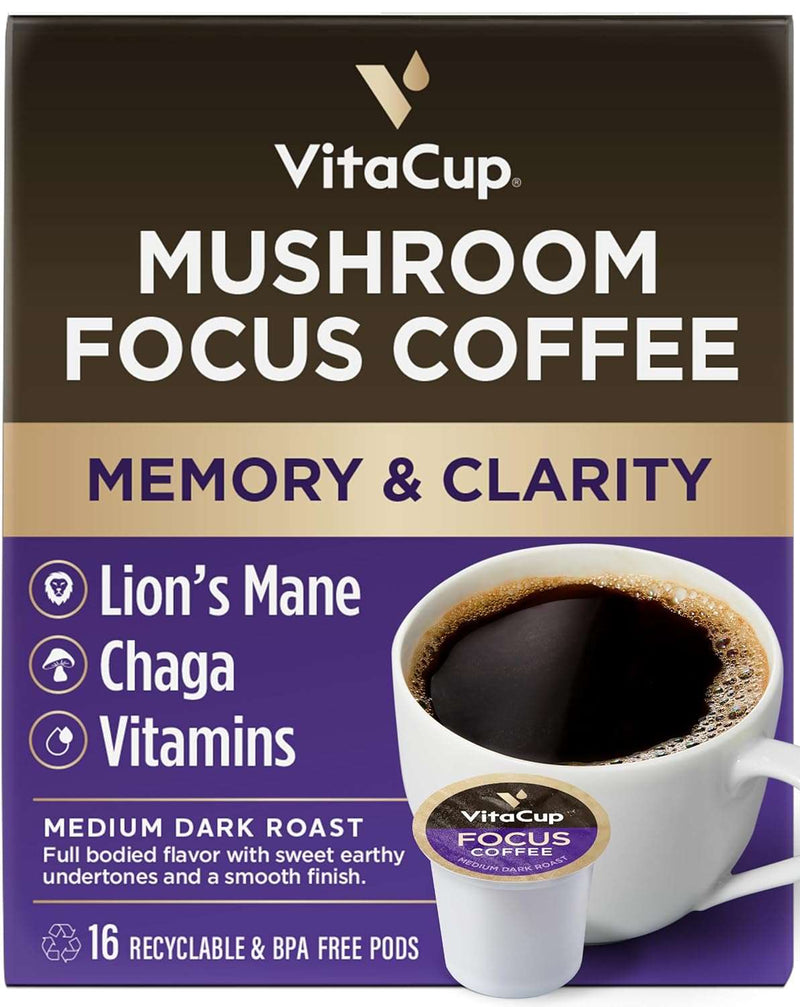 VitaCup Slim Organic Coffee Pods, Diet Support with Ginseng, Garcinia, B Vitamins, Bold Medium Dark Roast, Single Serve Pod, Compatible with Keurig K-Cup Brewers,16 Ct - Premium health care from Visit the VitaCup Store - Just $47.99! Shop now at Handbags Specialist Headquarter