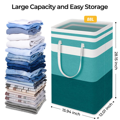 HomeHacks Duo Waterproof Laundry Baskets