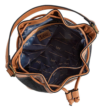 Montana West Lee Drawstring Hobo Bucket Bag