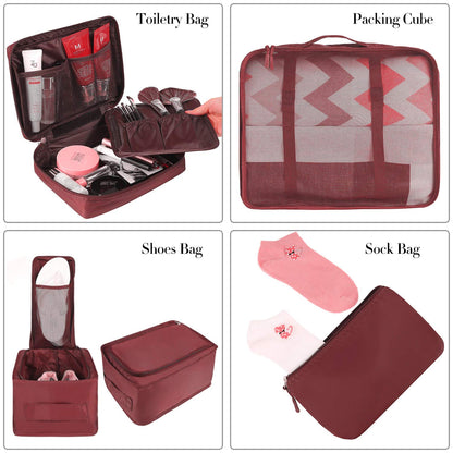 TravelMate 8-Piece Packing Cubes