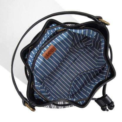 Montana West Lee Drawstring Hobo Bucket Bag