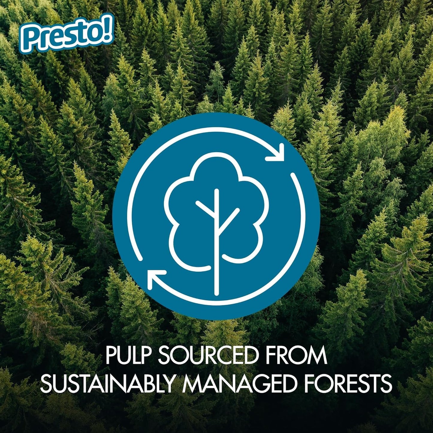 Presto! Ultra-Soft 2-Ply Family Mega Rolls Pack