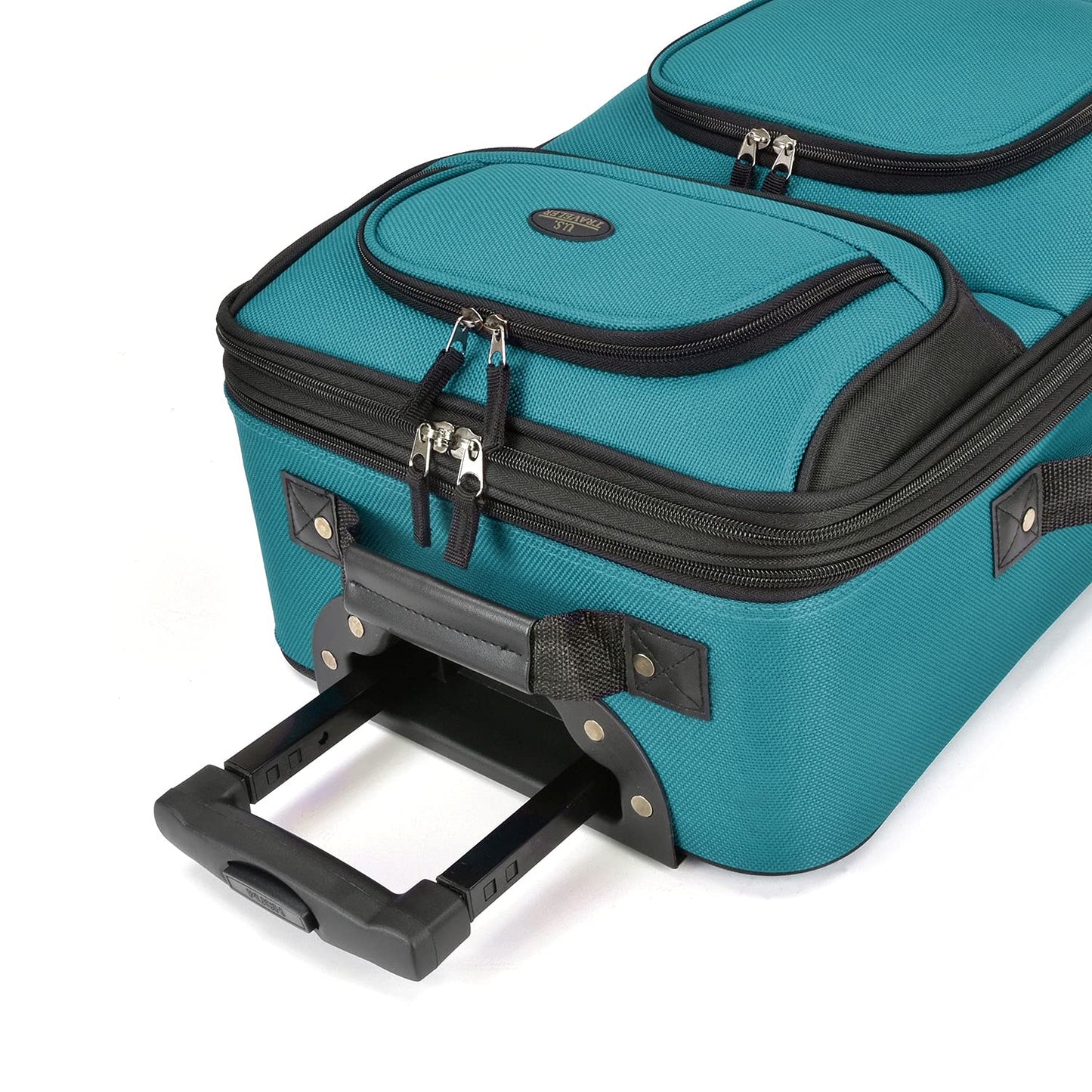 U.S. Traveler Rio Expandable Orange Carry-on