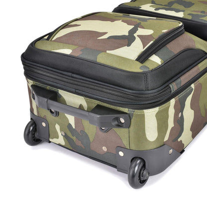 U.S. Traveler Rio Expandable Orange Carry-on