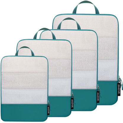 BAGAIL Travel Compression Cubes Set for Packing Ease