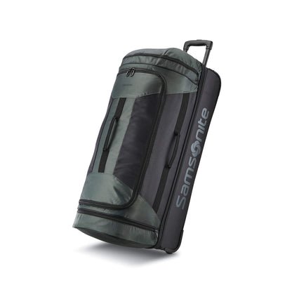 Andante 2 Rolling Duffel - 22 Sleek Black Travel Bag