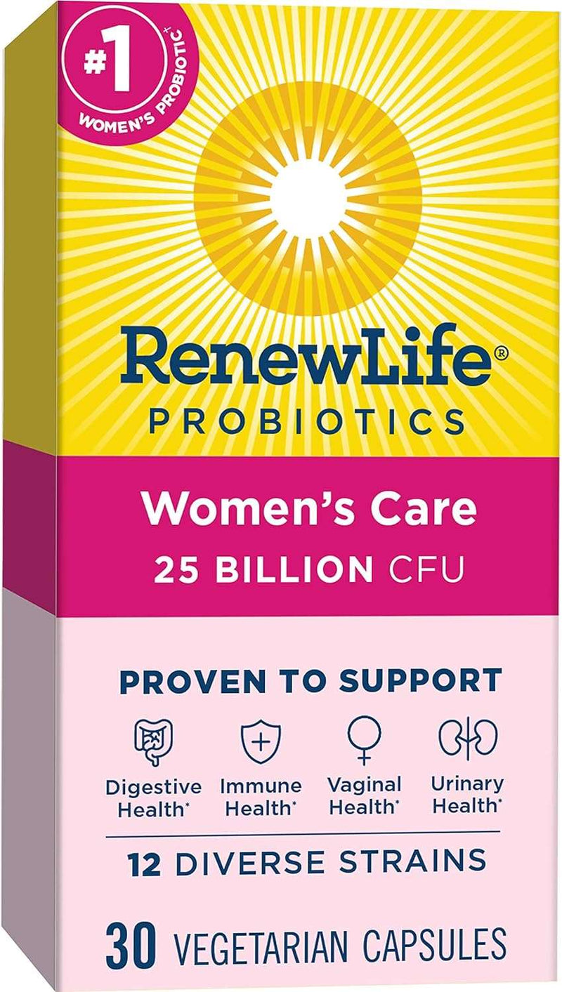 Renew Life Womens Wellness, Womens Care Probiotic, 25 B. CFU, 30 ct. Value Pack,* Pack May Vary - Premium Vitamins, Minerals & Supplements from Visit the Renew Life Store - Just $25.18! Shop now at Handbags Specialist Headquarter