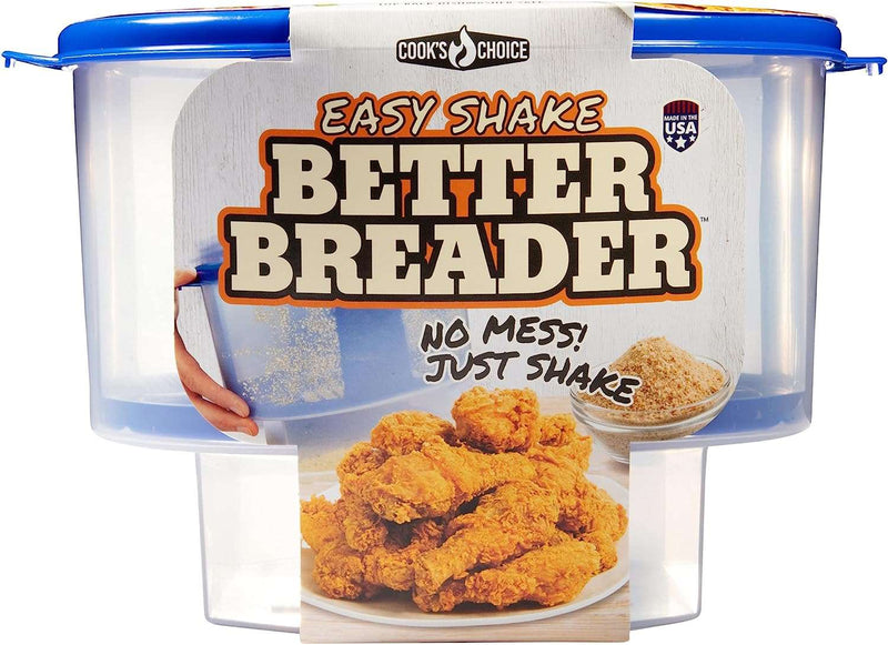 The Original Better Breader Bowl- All-in-One Mess-Free Batter Breading Station for Home & On-the-Go- Pour Seasoning, Add Meat or Veggies & Shake for Perfect Coating- Durable & Reusable for Meal Prep - Premium Cookware from Visit the COOK'S CHOICE Store - Just $29.99! Shop now at Handbags Specialist Headquarter