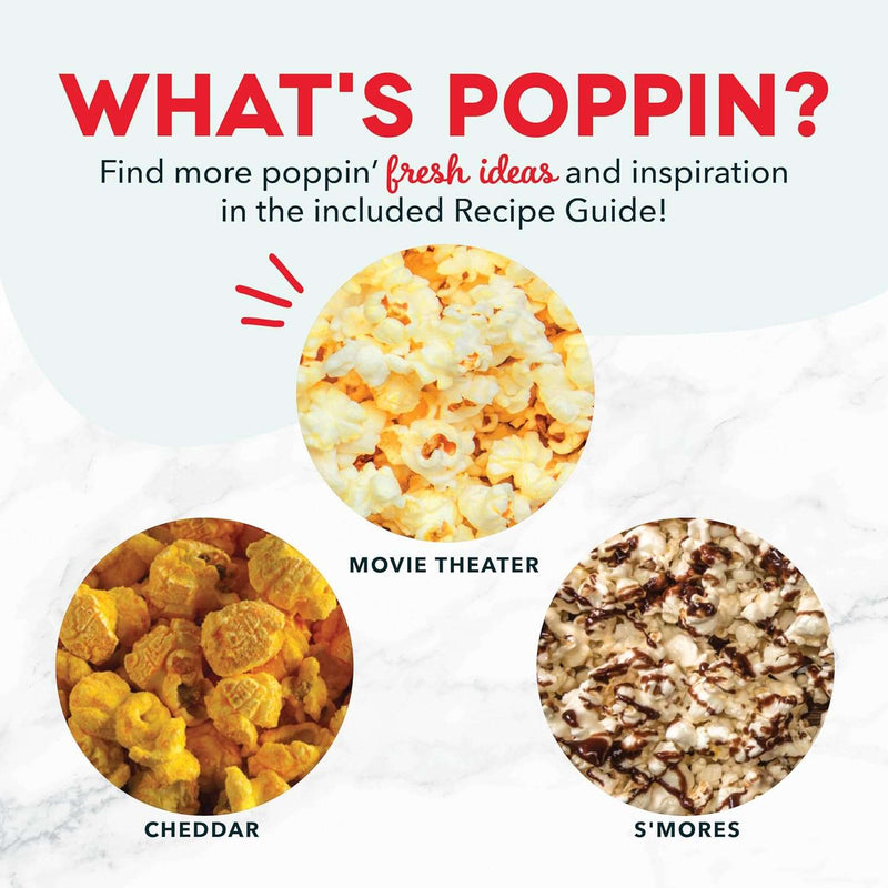 DASH Hot Air Popcorn Popper Maker with Measuring Cup to Portion Popping Corn Kernels + Melt Butter, 16 Cups - Red - Premium Appliances from Visit the DASH Store - Just $28.99! Shop now at Handbags Specialist Headquarter