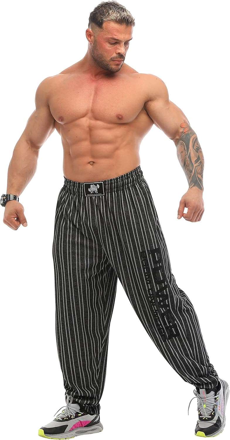 Men's Baggy Sweatpants with Pockets, Old-school Loose Fit Gym Pants - Premium Pants from Brand: BIG SAM SPORTSWEAR COMPANY - Just $71.99! Shop now at Handbags Specialist Headquarter