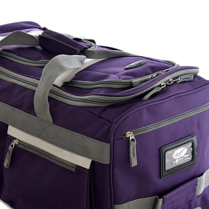 Olympia 22 Max Wheeled Duffel: 8-Pocket Water-Resist