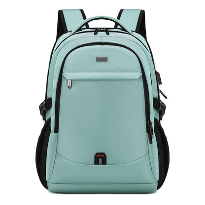 DUSLANG Travel Laptop Backpack with USB Port - Black