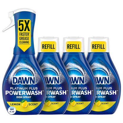 Dawn Powerwash Fresh: 1 Spray + 3 Refill Bundle
