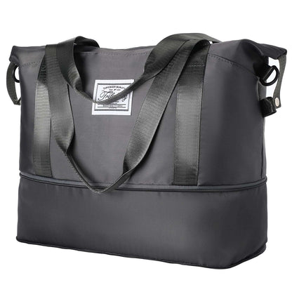 Pink Expandable Travel Duffel with Wet Pocket