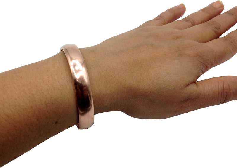 Healing Lama™ Hand Forged 100% Copper Bracelet. Made with Solid and High Gauge Pure Copper. Helps Reducing The Joint Pain and Stiffness, Joint Related Inflammation and Skin Allergies. - Premium Bracelet from Brand: Healing Lama - Just $23.99! Shop now at Handbags Specialist Headquarter
