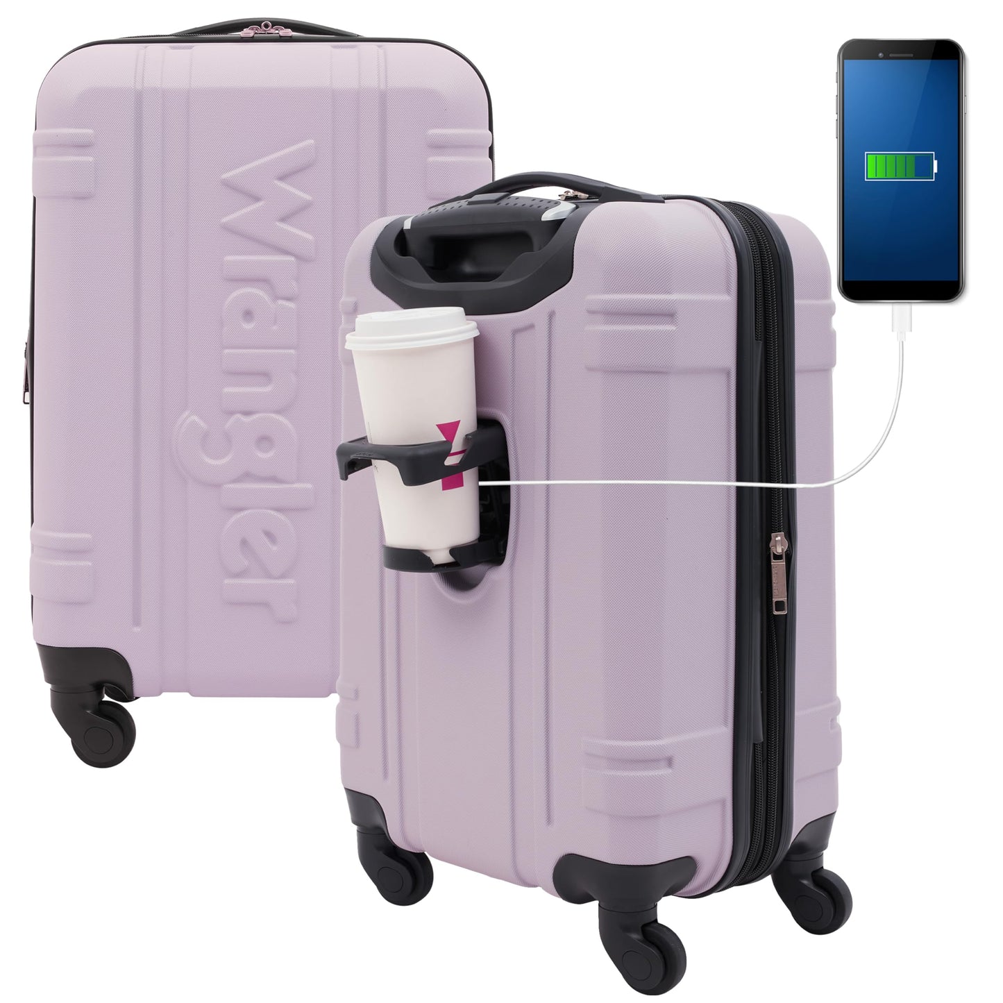 Wrangler Astro Hydro 20 Hardside Carry-On Luggage