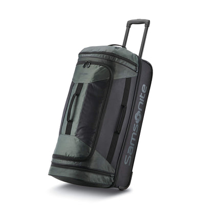 Andante 2 Rolling Duffel - 22 Sleek Black Travel Bag