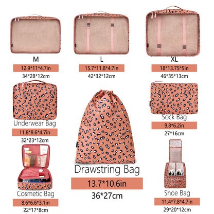 TravelMate 8-Piece Packing Cubes