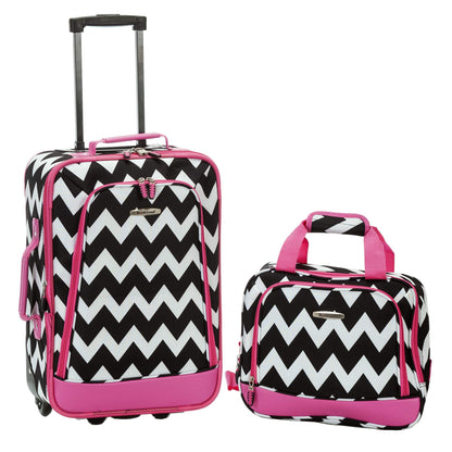 Rockland Expandable Dot Luggage Set - 2 Piece