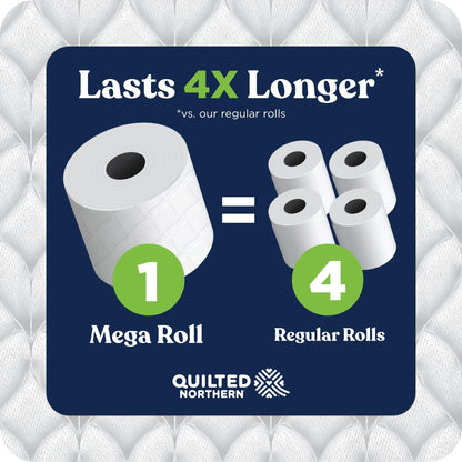 UltraSoft Mega Quilted TP - 18 Mega Rolls, Premium