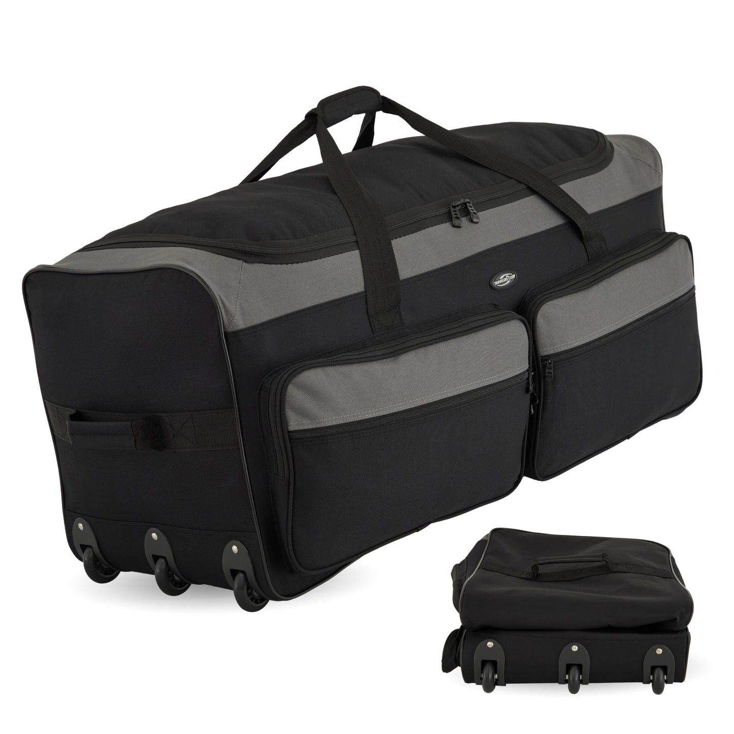 Travelers Club 36" Asgard 3-Wheel Rolling Duffel Bag