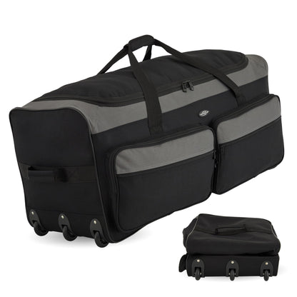 Travelers Club 36" Asgard 3-Wheel Rolling Duffel Bag