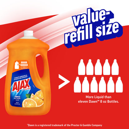 Ajax Triple Orange Dish Soap - 90 fl oz