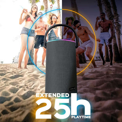 TREBLAB BassBoost Bluetooth Speaker with RGB Glow