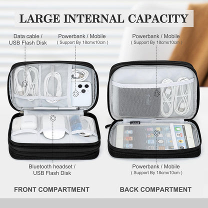 FYY All-in-One Travel Cable Organizer Pouch