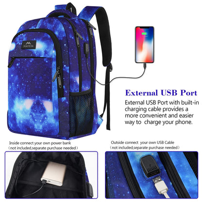MATEIN SleekGuard Laptop Backpack with USB Port