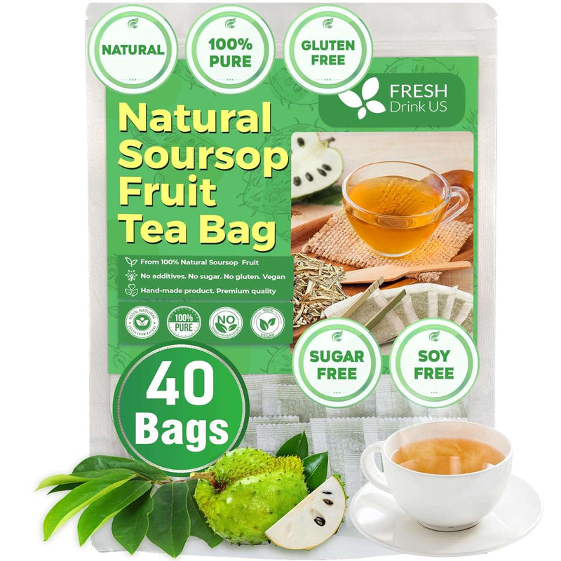 1.6oz Premium Soursop Graviola Dried Leaves (CUT & SIFTED), 100% Natural Soursop Leaves, Pure, Wildcrafted, Graviola, Soursop, Hoja Guanabana, Soursop Loose Leaf Herbal Tea, No Gluten, Vegan - Premium Health Care from Visit the FRESHDRINKUS Store - Just $19.99! Shop now at Handbags Specialist Headquarter