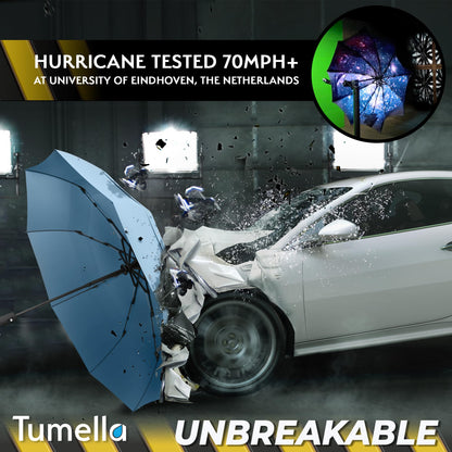 TUMELLA Elite Windproof Travel Umbrella