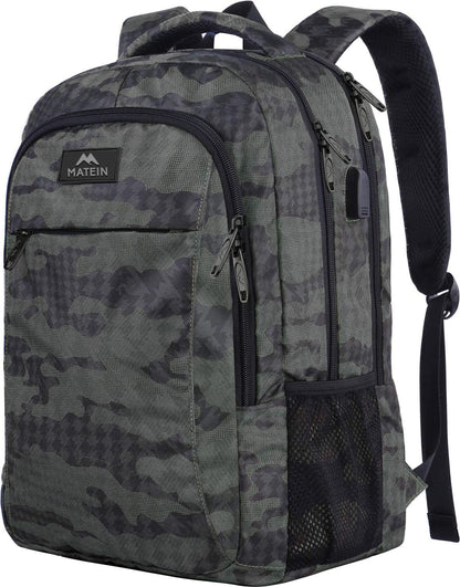 MATEIN SleekGuard Laptop Backpack with USB Port