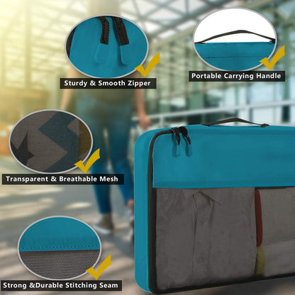 BAGAIL Travel Cubes: 8/9 Set Packing Organizers