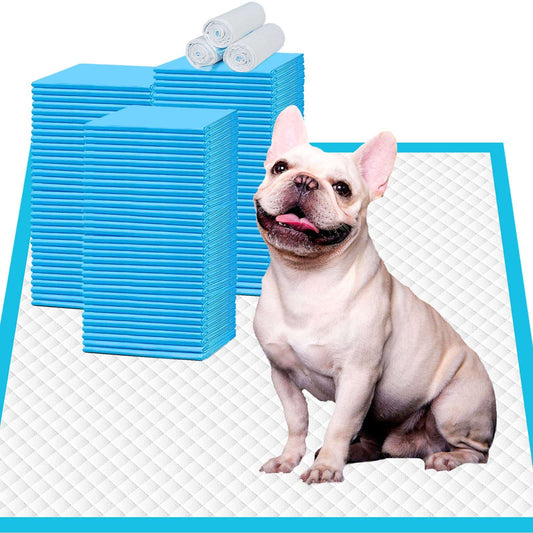 Puppy Pee Pro Pads - 100 Count Super Absorbent Set