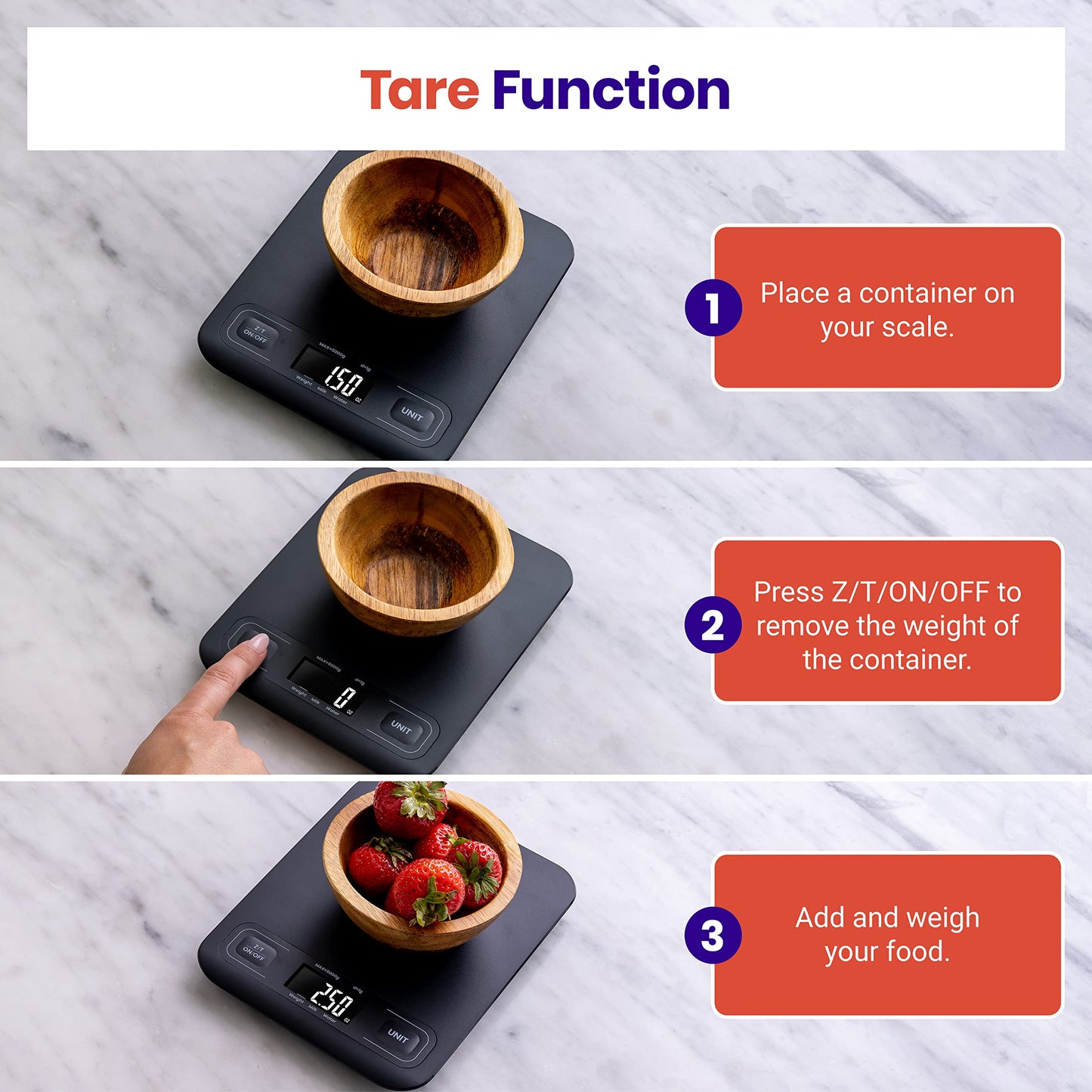 Etekcity Precision Scale: Grams & Ounces Master