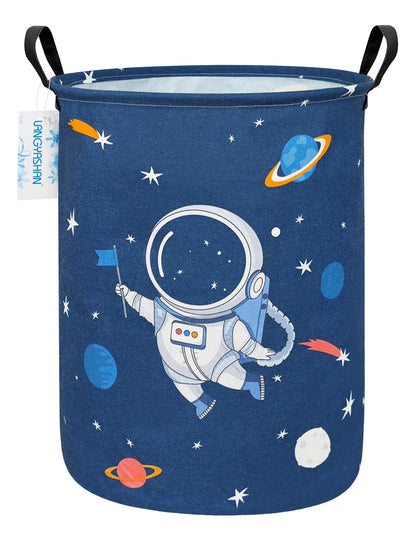 Collapsible Canvas Hamper by LANGYASHAN